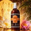Carry Kainy's Water Lotus Fragrance Moisturizing Body Lotion, brown bottle, white pump head, nourishing and moisturizing lotion Specification image